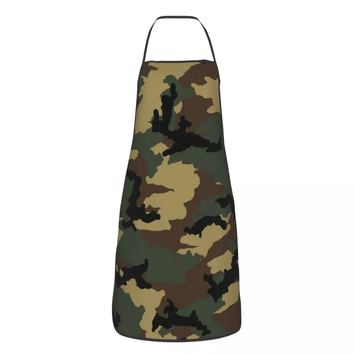 Original Woodland Camo Apron Men Women Unisex Kitchen Chef Military Army Camouflage Tablier Cuisine for Cooking Baking Painting