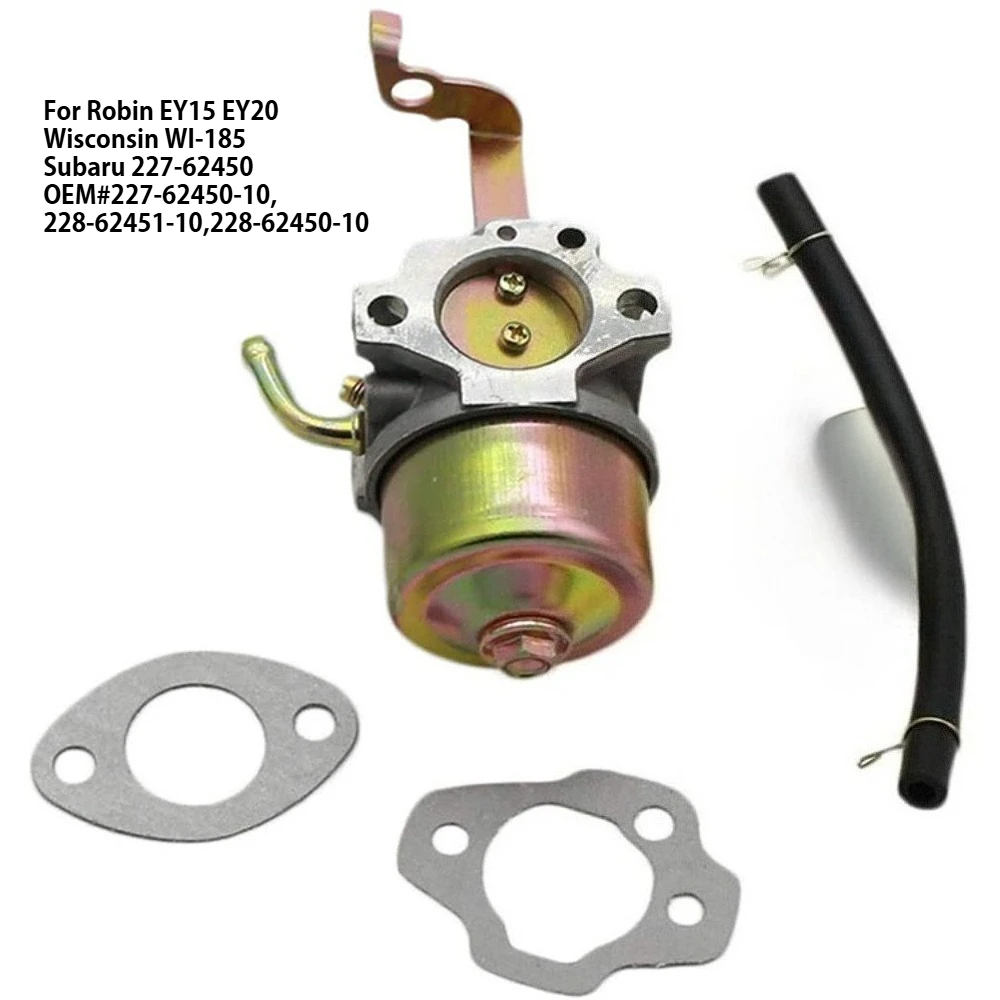 Carburetor For Gas Fuel Robin EY15 EY20 DET180 Wisconsin WI-185 Carburettor Subaru 227-62450-10 228-62450/51-10 Gaźnik RGX2400