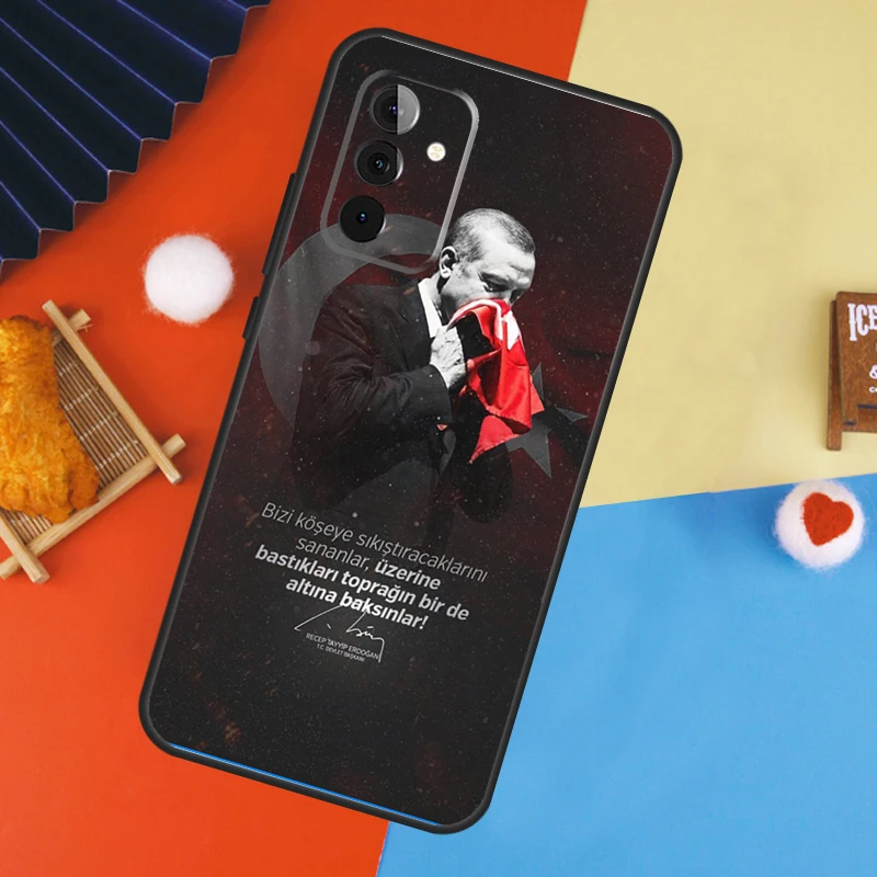 President Turkey Recep Tayyip Erdogan Cover For Samsung Galaxy A15 A25 A35 A55 A52 A32 A12 A14 A34 A54 A51 A71 A53 A33 A13 Case