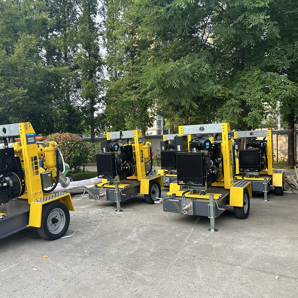 Atlas Copco Portable  Self-Priming Pump 380V Centrifugal Screw Dewatering Engine For Industrial Air Compressor