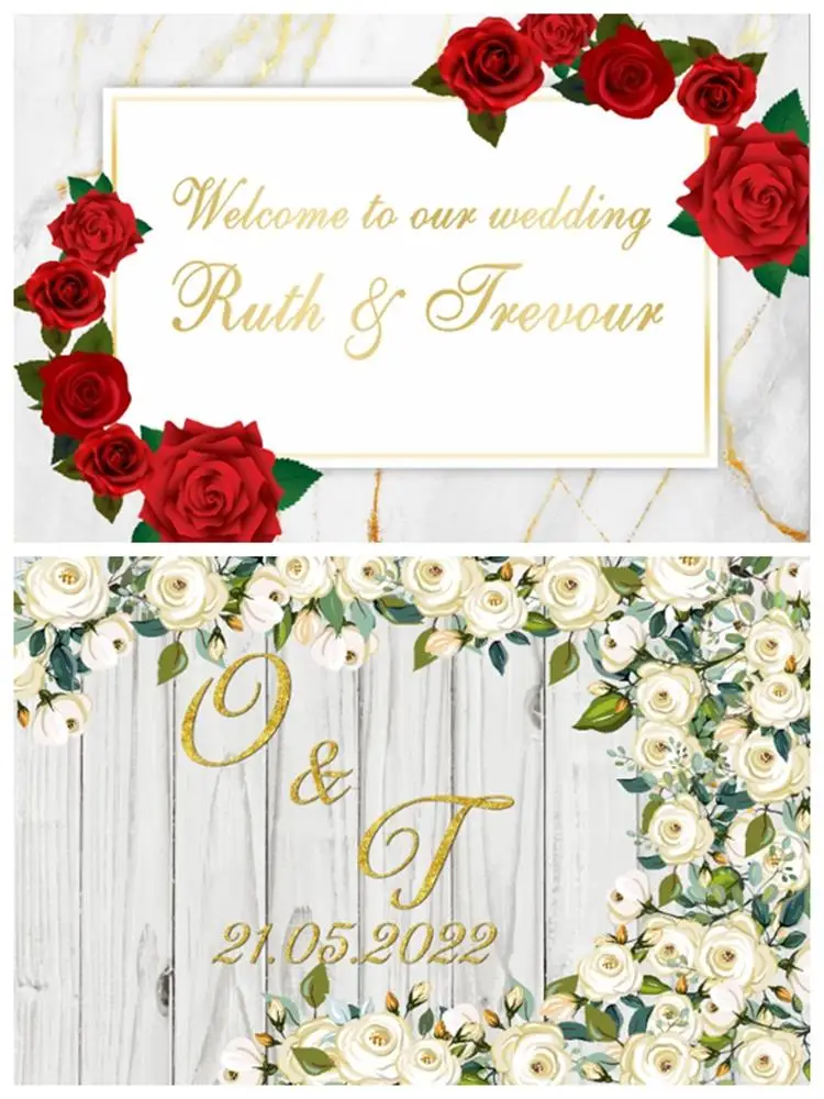 عيد ميلاد سعيد مخصص اسم التصوير خلفية زهرة إكليل تزهر حفل زفاف استحمام الطفل خلفية التصوير الفوتوغرافي