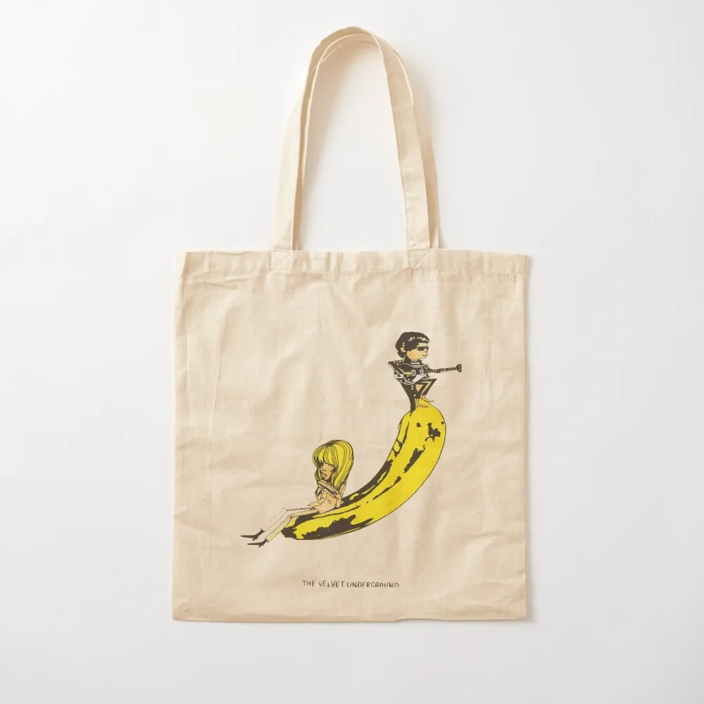 The Velvet underground with Nico on the guitar Tote Bag Cloth bags custom bags Canvas Tote Bag