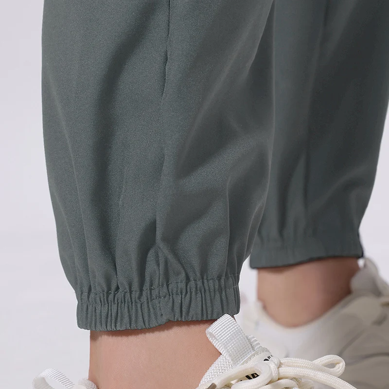 Damenhosen, Frühling und Sommer, schnell trocknende, atmungsaktive Sport-, Lauf- und Freizeithosen, einfarbige Leggings, einfach und vielseitig – Detail 9