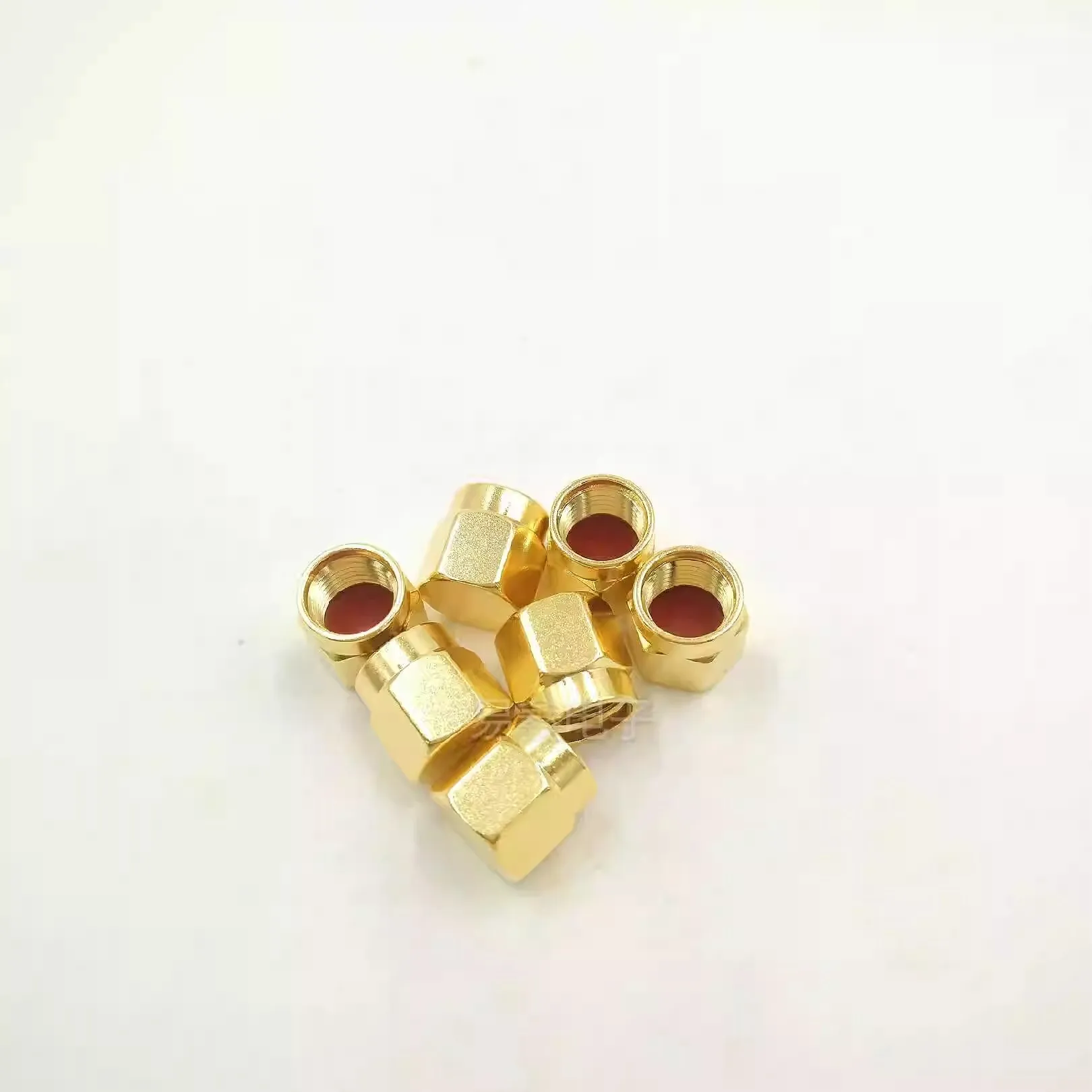 1pcs RF coaxial connectors: SMA male connector, SMA dust cap, SMA sealing plug, SMA female socket
