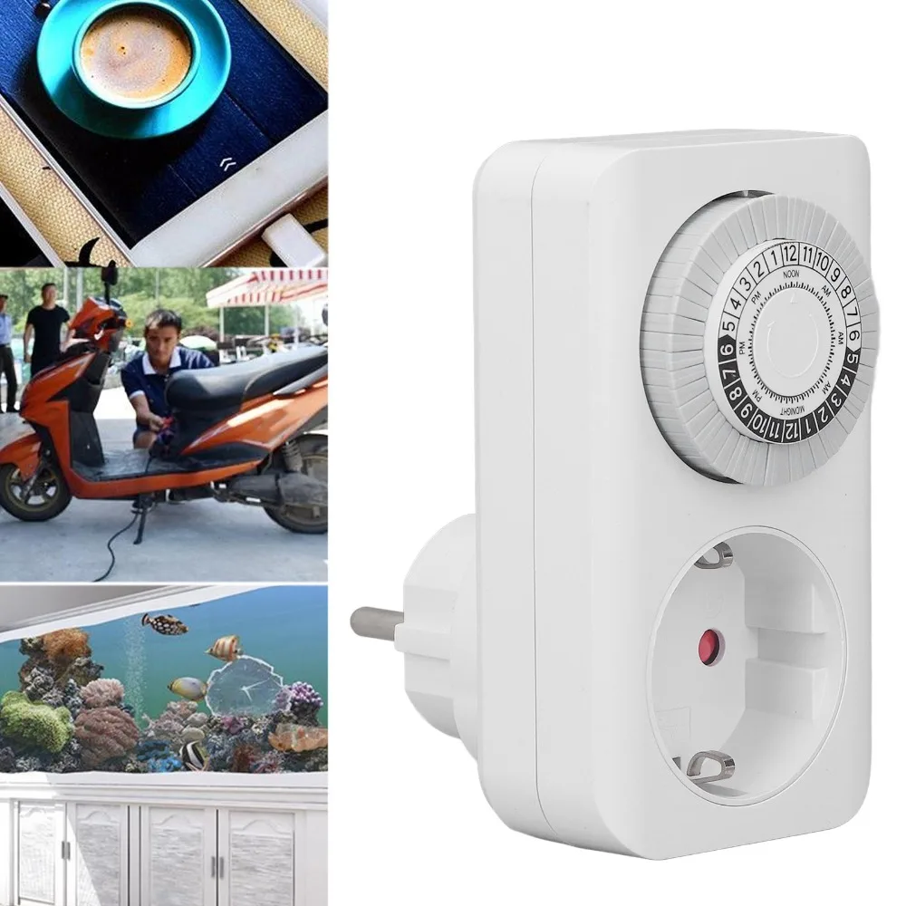 EU Standard Timing Remote Control 230V 50HZ Countdown Timing Function Countdown Charging Smart Charging Home Use