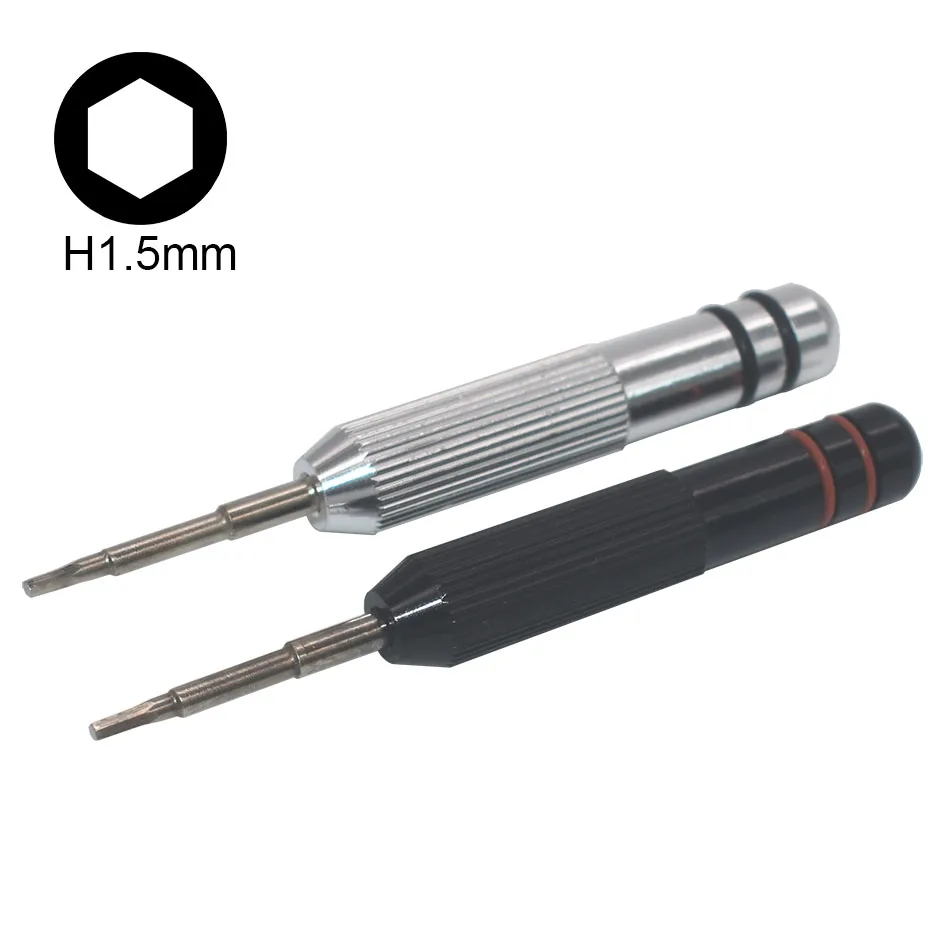 

Mini Hexagonal H1.5mm Screwdriver for Credit Card Wallet Holder Opening Tool Short Hex Screwdrivers Repair Tools