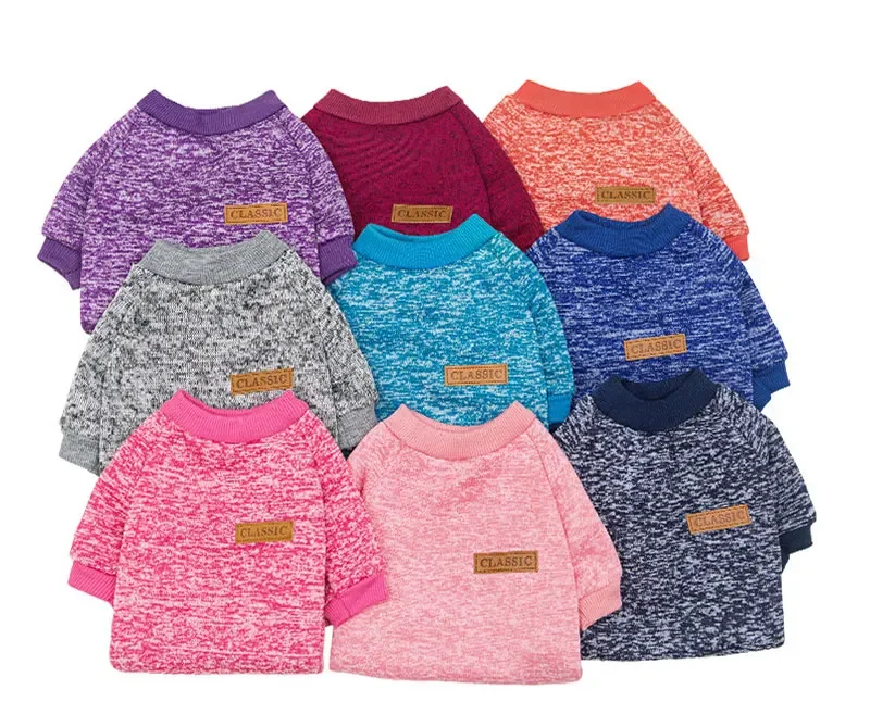 Welpen- und Katzenjacke, warme Winterkleidung für kleine Hunde, klassischer Haustierpullover, Kleidung, Sweatshirts, lässige Haustierkostüme – Detail 3