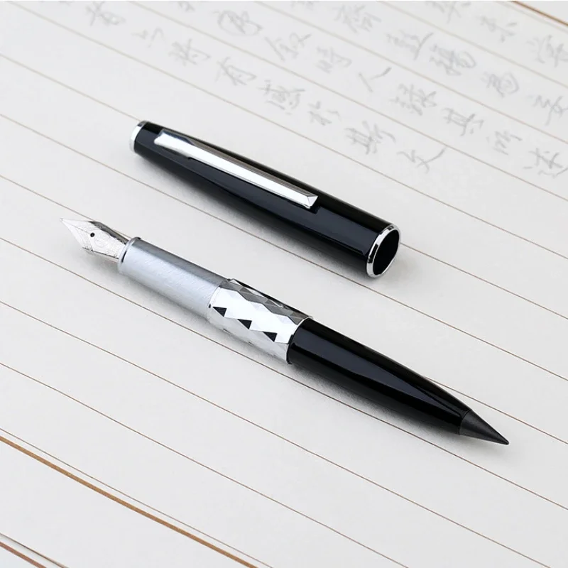 MAJOHN Final Craftsman N102 Pen Handy Drawing Multi Functional Double Head Eternal Alloy Head Lead Steel Dual Purpose Portable