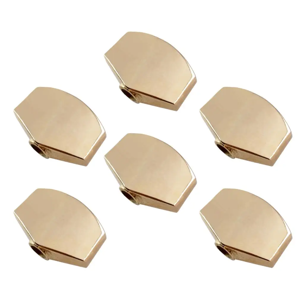 Guitar Tuning Key Head Cap Gold Metal Knobs Handle High Quality Machine Head Replacement for Acoustic Guitar Parts