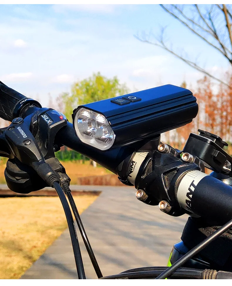 Bicycle Accessories Sport Light 1800 Lumen USB Rechargeable 4 In 1 Front Bike Light With Power Bank