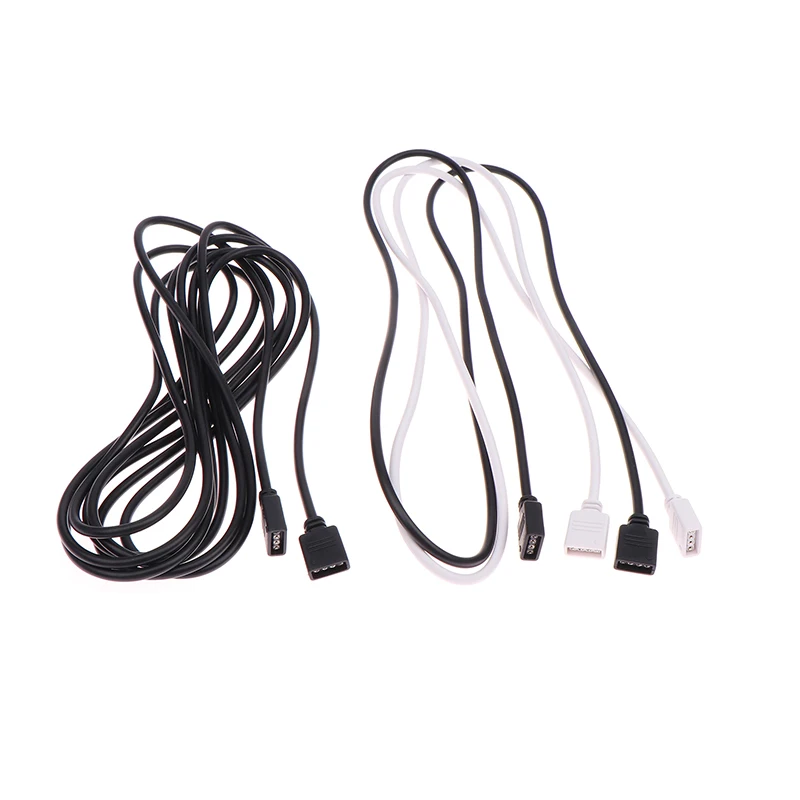 RGB Extension Cable 4Pin LED Connector Extension Cable Cord RGB 5050 3528 LED Strip Extend Connection Wire For LED Strip Light