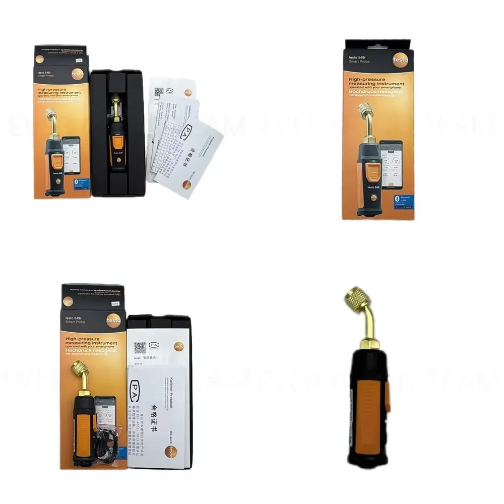 2026 High-pressure Gauge for Testo 549i Bluetooth Smart Wireless Refrigeration Pressure Meter for HVAC R-22 R-410A R-134a AC