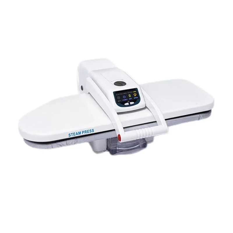 Desktop Steam Heat Press Iron Digital LED Display Auto Shut Off Anti-Scald Cover Powerful Continuous Steam Flat Press Iron view 2