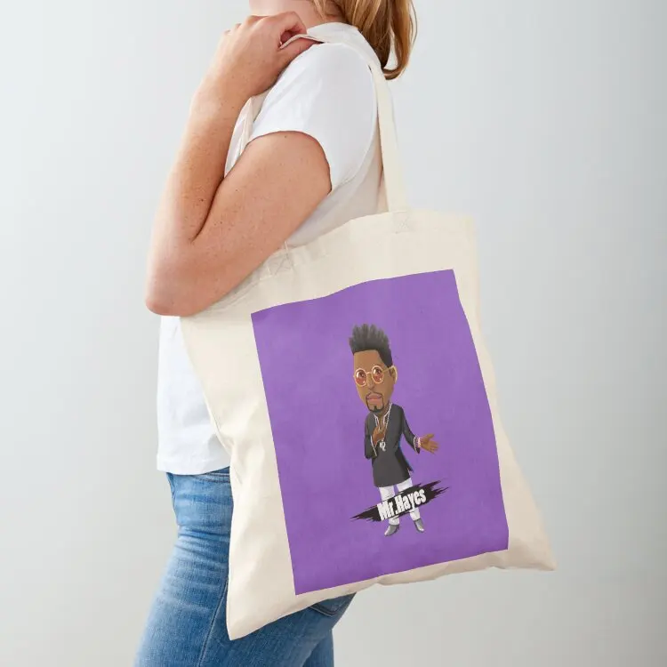 

Mr. Hayes Anime Purple Tote Bag reusable shopping bags Candy bags shoping bag handbag