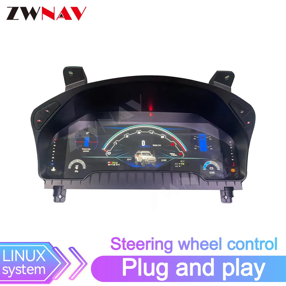 

ZWNAV Cluster Digital Meter Odometer Display Instrument for Upgrade PATROL Y61 2006-2022