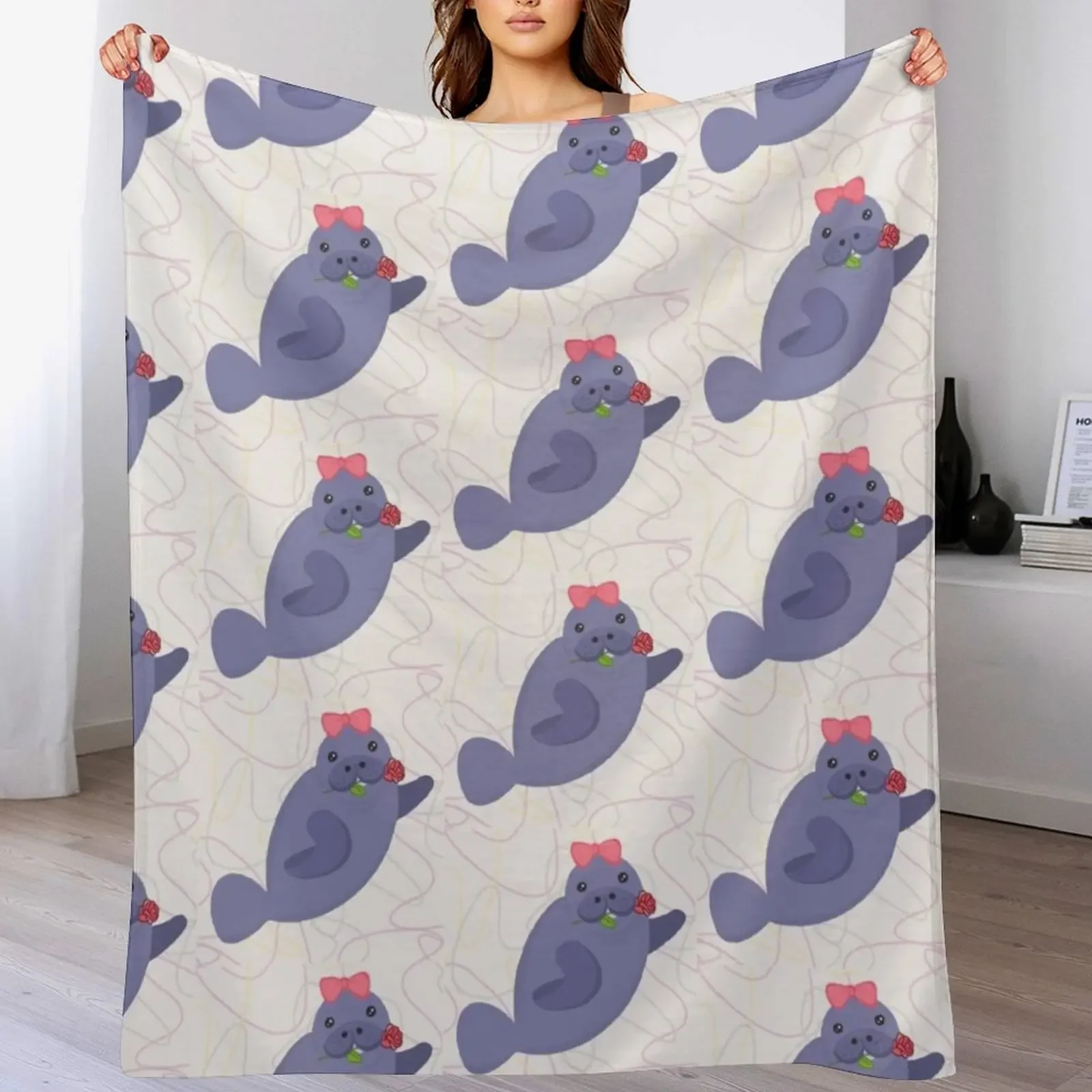 

U are the 1 for me Throw Blanket Soft Plush Blanket as Housewarming Gift