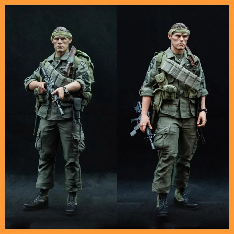 

In Stock 1/6 Scale UD9045 Green Armored Army Infantry Male Soldier Full Set Fit 12inch Action Figure Model Toys