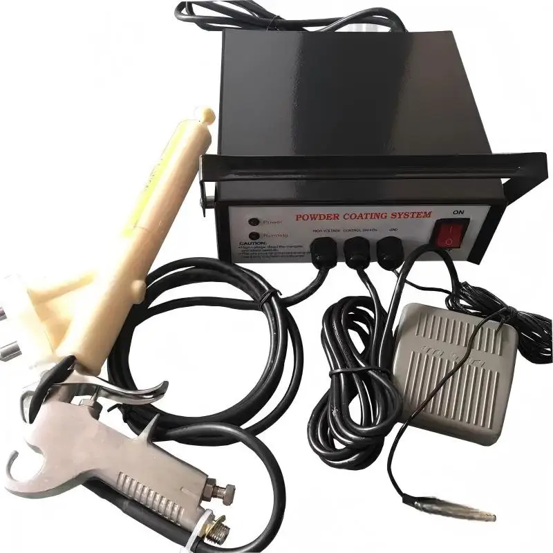 Electrostatic Powder Coating Gun Portable Adjustable Powder Coating Gun System Machinery Painting Machine