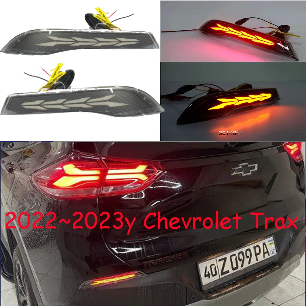 

car accessories bumper tail light for Chevrolet Trax taillight Tracker LED Reflector 2022~2023y Taillamp for Trax fog lamp