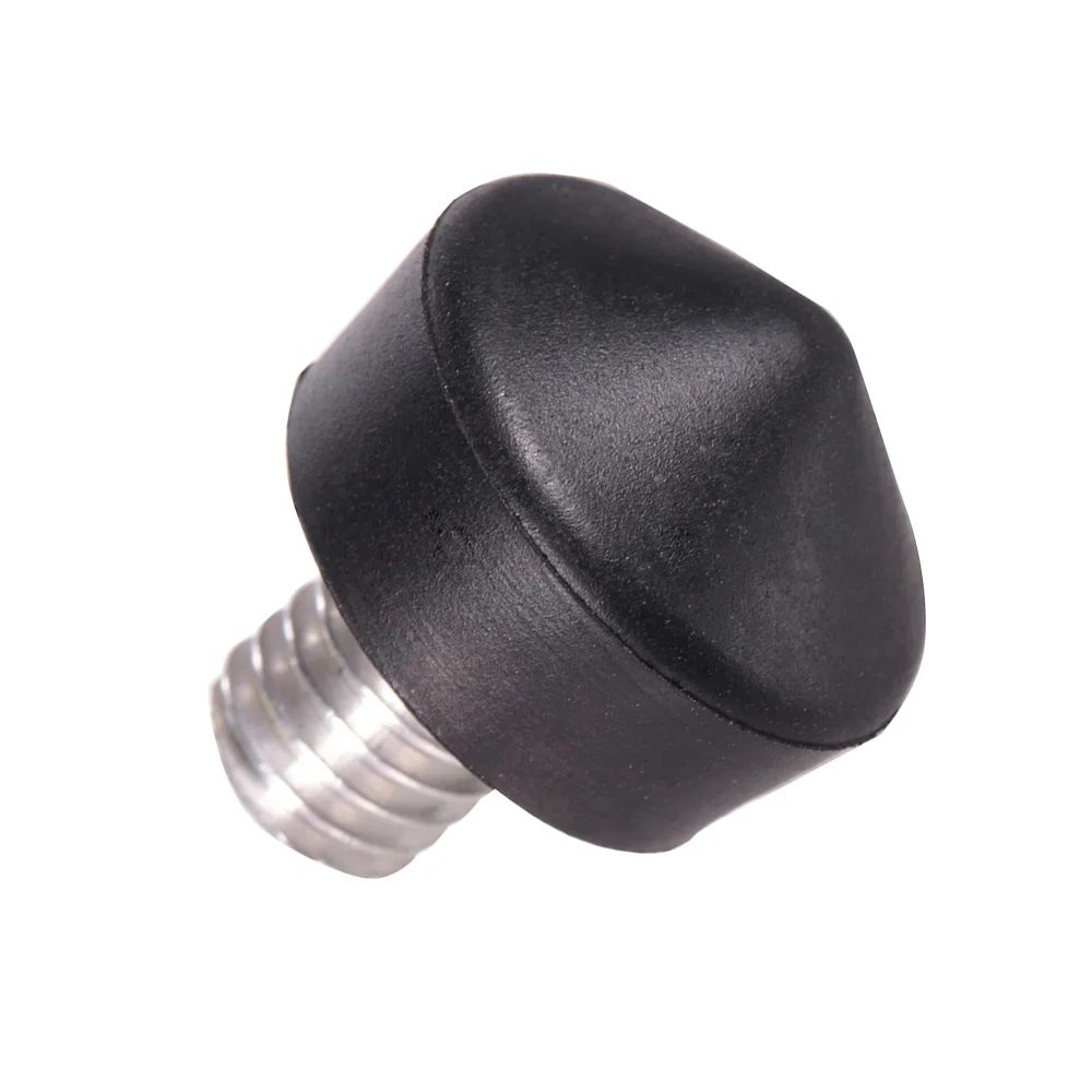 미끄럼 방지 풋 스파이크 삼각대 스파이크 모노포드 스파이크 미끄럼 방지 3/8 인치 삼각대 모노포드 고무 풋 스파이크