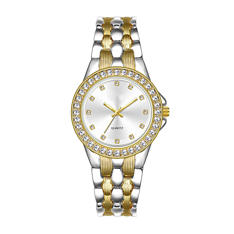 MAYZHISU Light Luxury Women Watch Women Quartz Wristwatch Retro Stainless Steel Female Ladies Watch Bracelet Gift for Gift