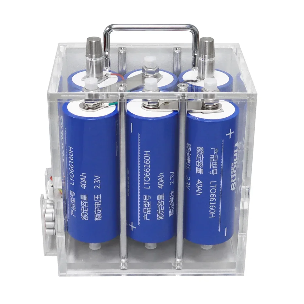 حزمة بطارية ليثيوم تيتانات 12 فولت 40 أمبير Yinlong LTO 6616010 C عالية الطاقة المدمج في BMS سيارة الصوت بطارية قابلة للشحن خالية من الضرائب