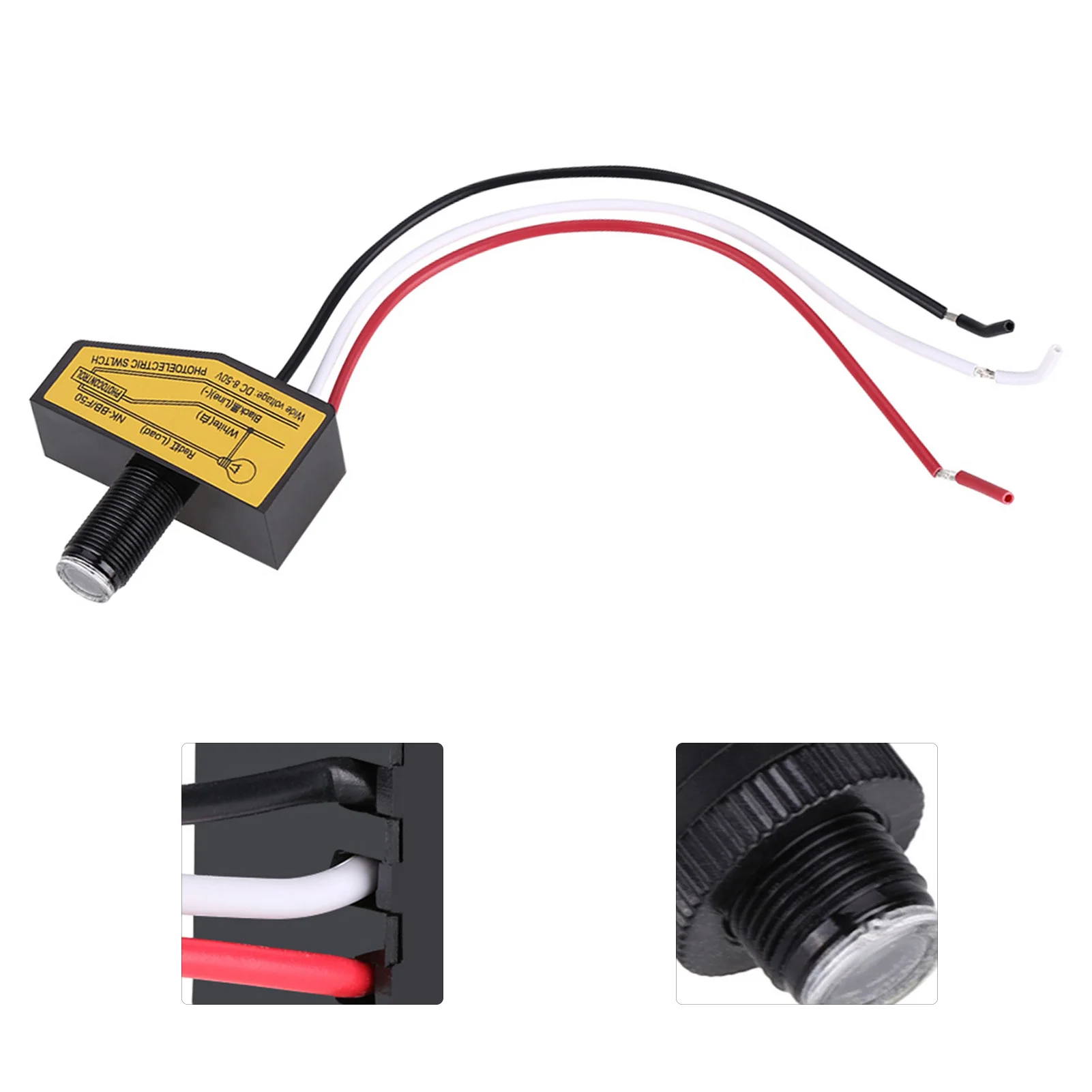 Mini Light Switching Sensor Remote Photocell Dusk To Till Dawn