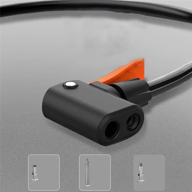 Pompe à air haute pression A61P pour vélo, gonfleur portable en aluminium pour usage domestique, pompe à pied pour pneus de vélo