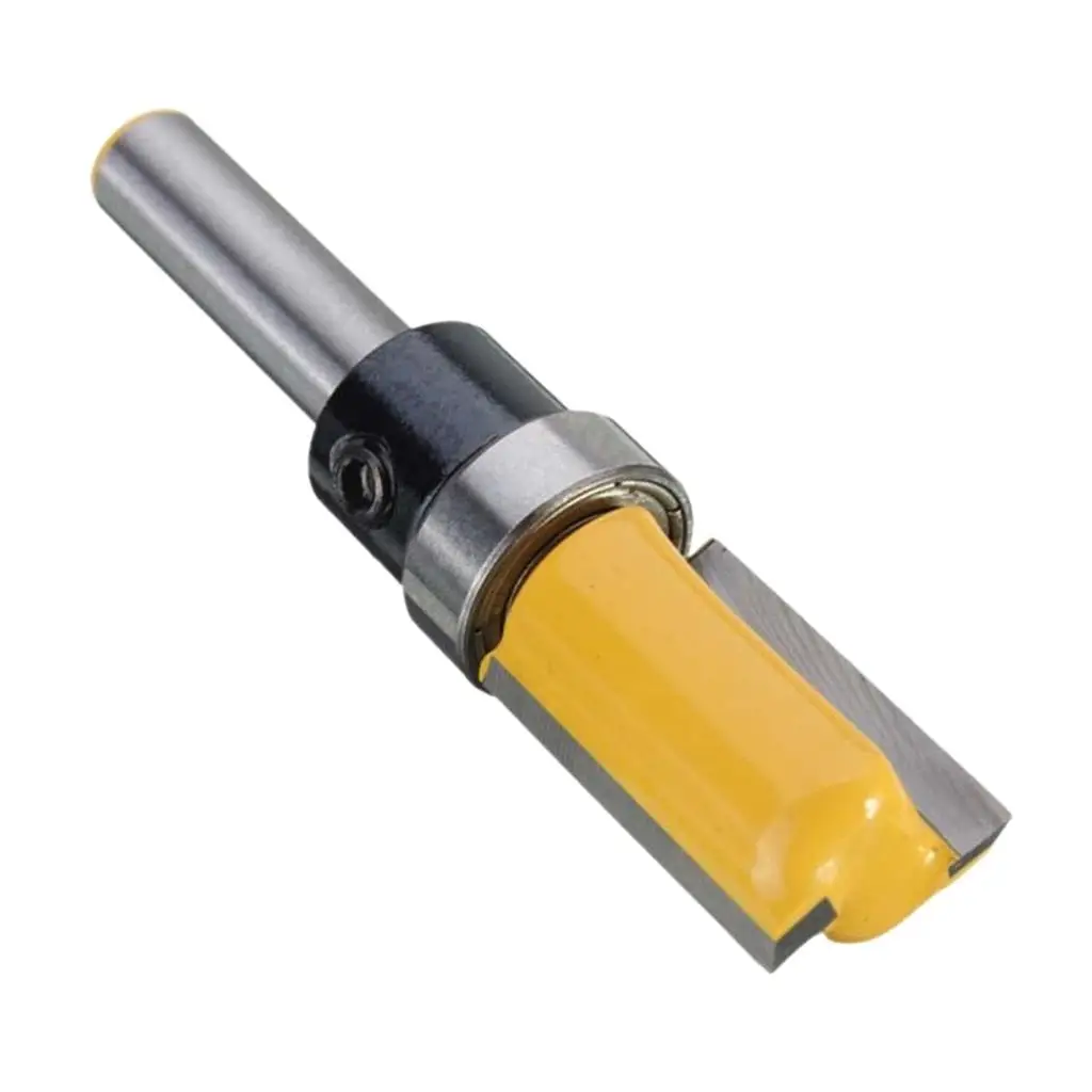 High Hardness Flush Trim Router Bit Bearing Mortise Milling Cutter for Wood MDF Trimmer Work