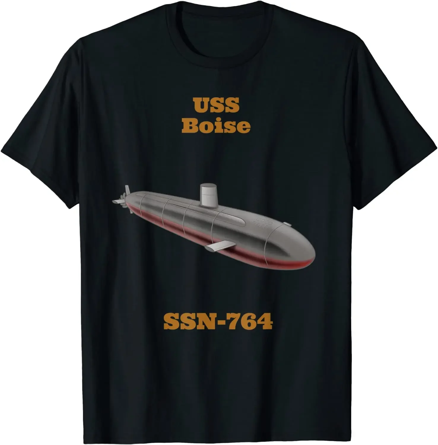 

USS Los Angeles-class Boise (SSN-764) Submarine Naval Sailor T Shirt New 100% Cotton Short Sleeve O-Neck T-shirt Mens Top