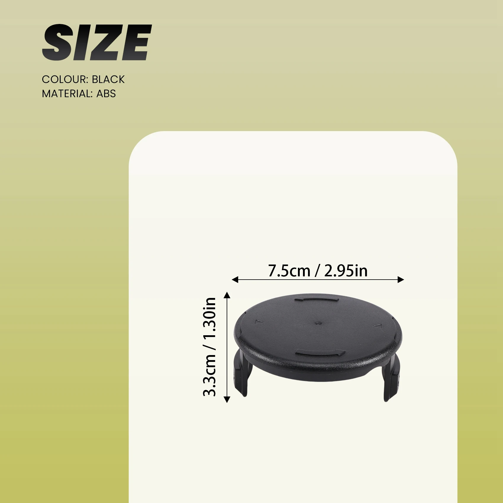 A23T F016F04557 Spool Cover Coil Cover for ART 23 SL ART 26 SL String Trimmer Line Replacement