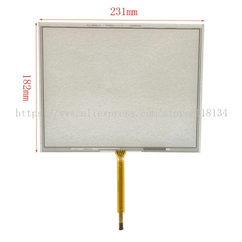 

New Touchpad 10.4 Inch For John Deere 4640 Gen 4 Touch Screen Digitizer Glass Panel Sensor 231*182mm