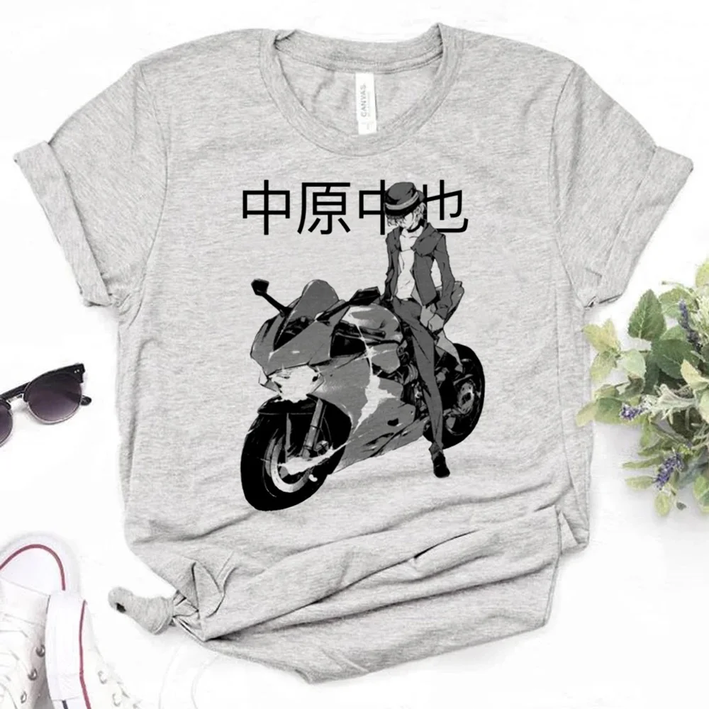 Dazai top women summer Japanese tshirt female streetwear clothing