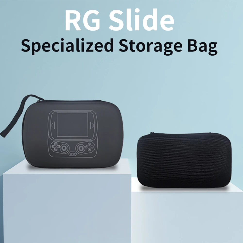 For Anbernic RG Slide Game Console Storage Case Portable Travel Organiser Shockproof Console Storage Bag Protective Shell Gifts