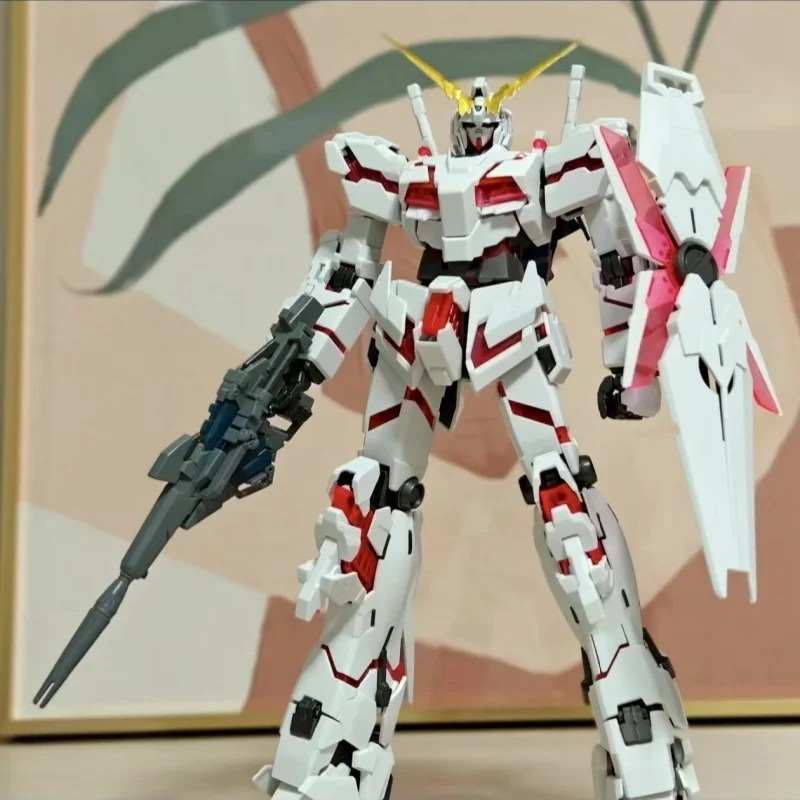 Bandai modelo ensamblado HG unicornio 1/144 Jim Spartak Mark Mecha juguete decoración regalo modelo figuras de acción colección de figuras de Anime