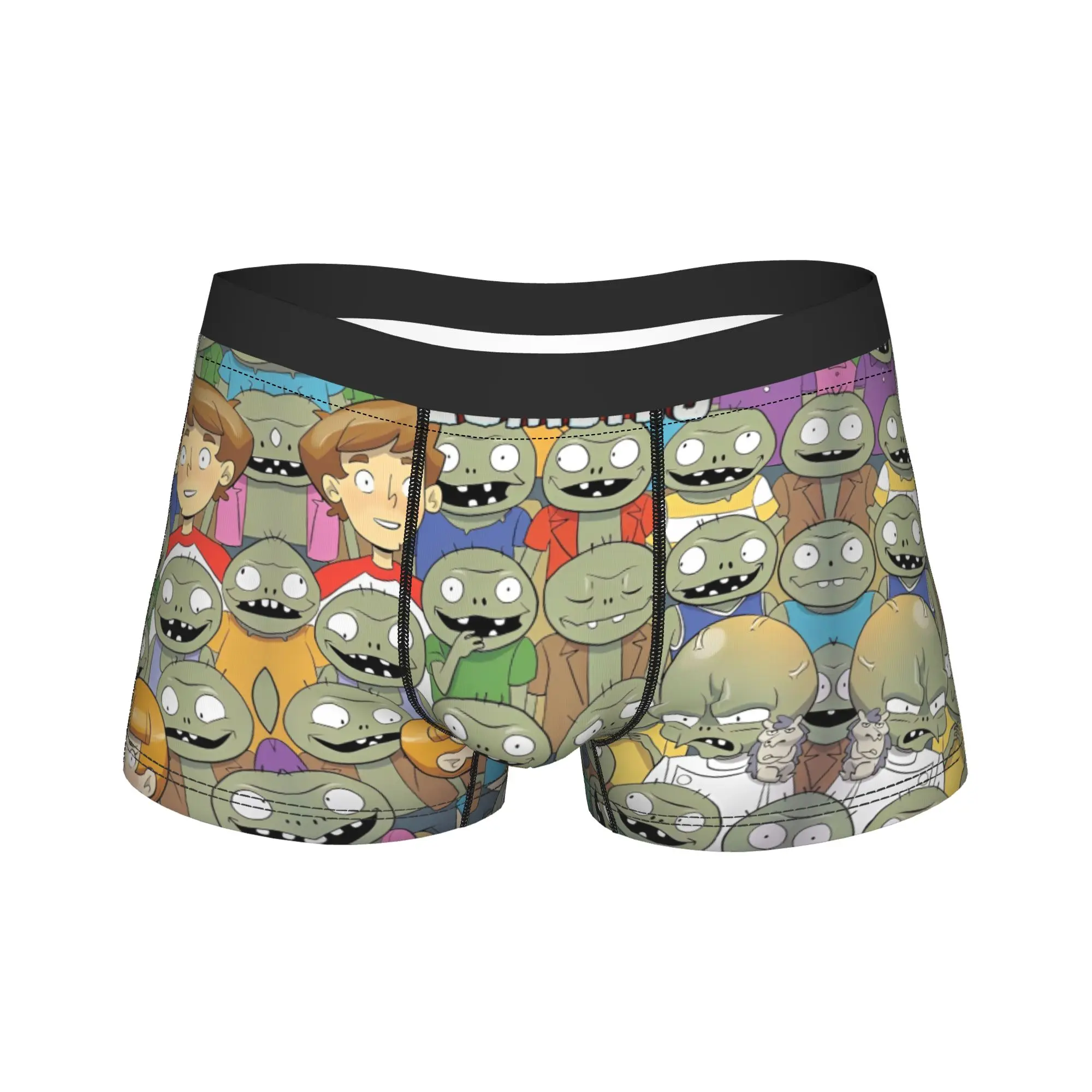 

Мужские трусы-боксеры Game P-Plants-vs-Zombie с принтом, удобные, больших размеров