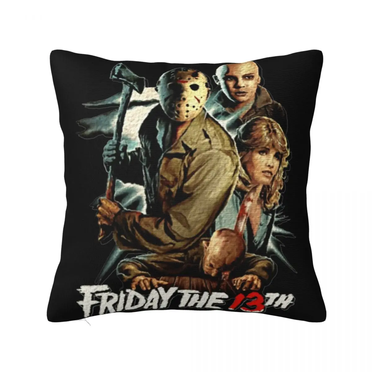 Decorative Pillow Covers Jason Voorhees Friday 13th Home Horror Movie 2024 Throw Pillow Case Cover Drop Shipping Multi Size