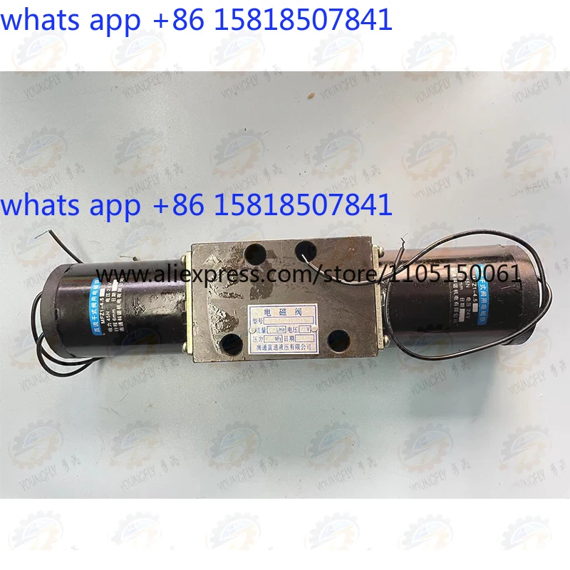 Hydraulic 34E-10BY double electromagnet solenoid directional valve