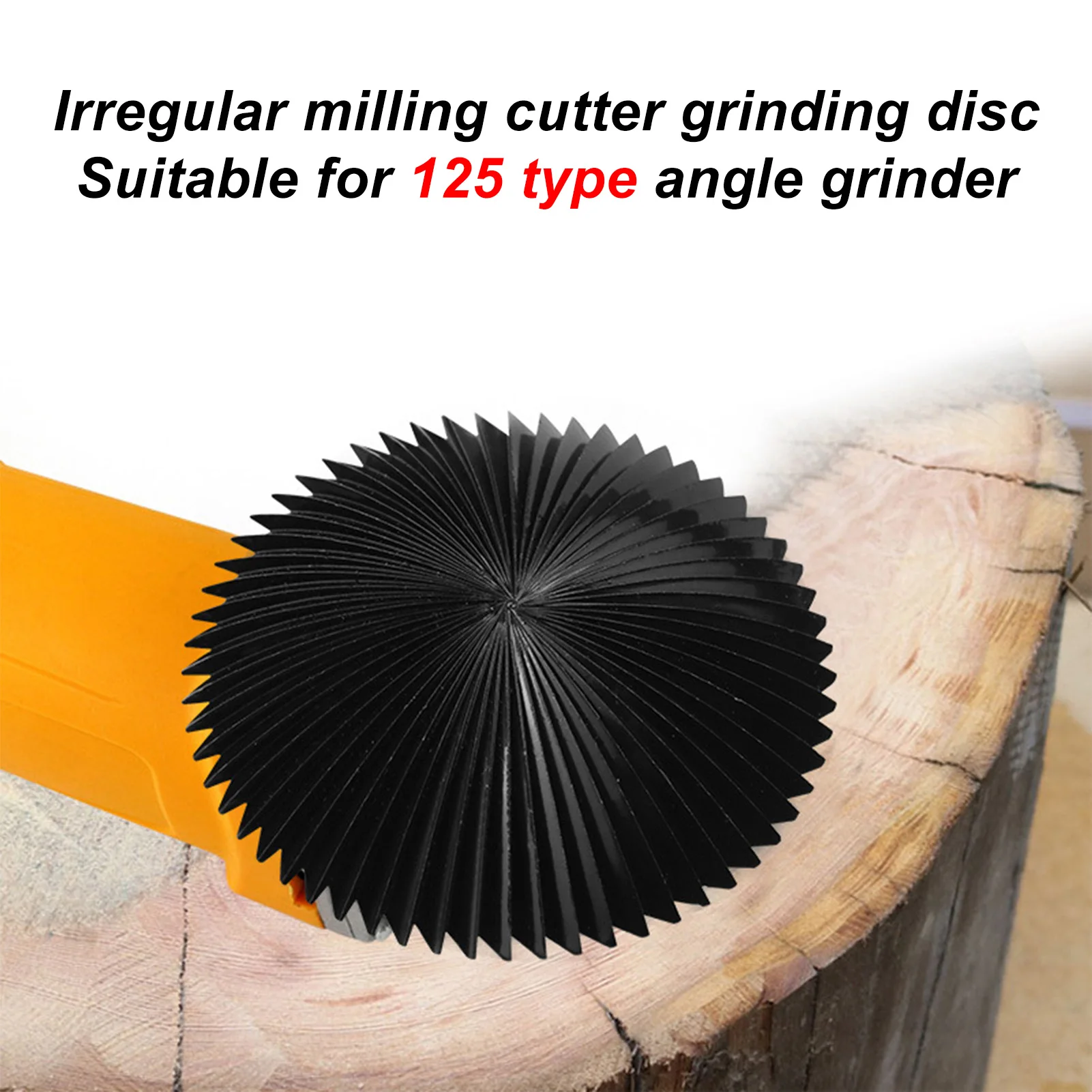 金属研削ヘッドアングルグラインダー用-m14-シャンク不規則なフライスカッター木工トリミングおよび彫刻ツール