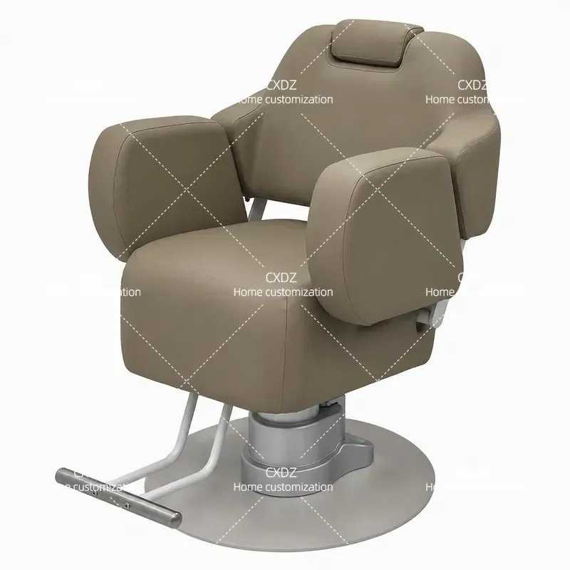 Electric reclining barber chair beauty salon hair care chair hair salon electric lift chair