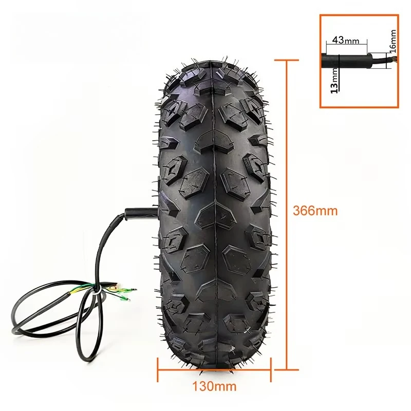For 4WD 2000W Adults Mountain Off-road Electric ATV Car Vehicle Single Axle Motor Wheels Kit With Remote Controller