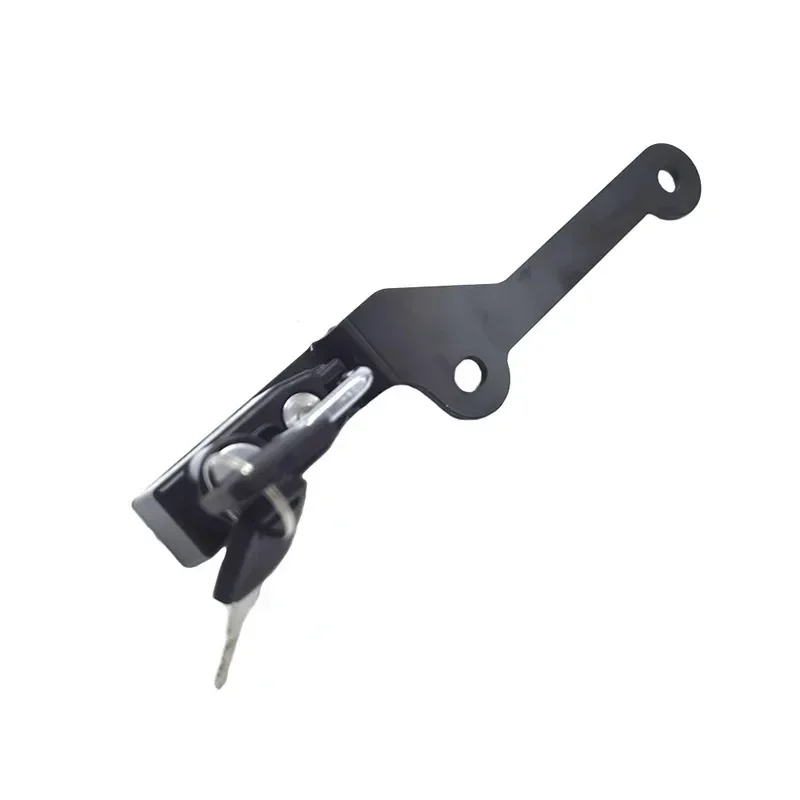 يصلح ل النمر 660 النمر الرياضة 660 2022-Tiger660 خوذة قفل دراجة نارية الملحقات خطاف معدني مكافحة سرقة خوذة قفل الأمان #4