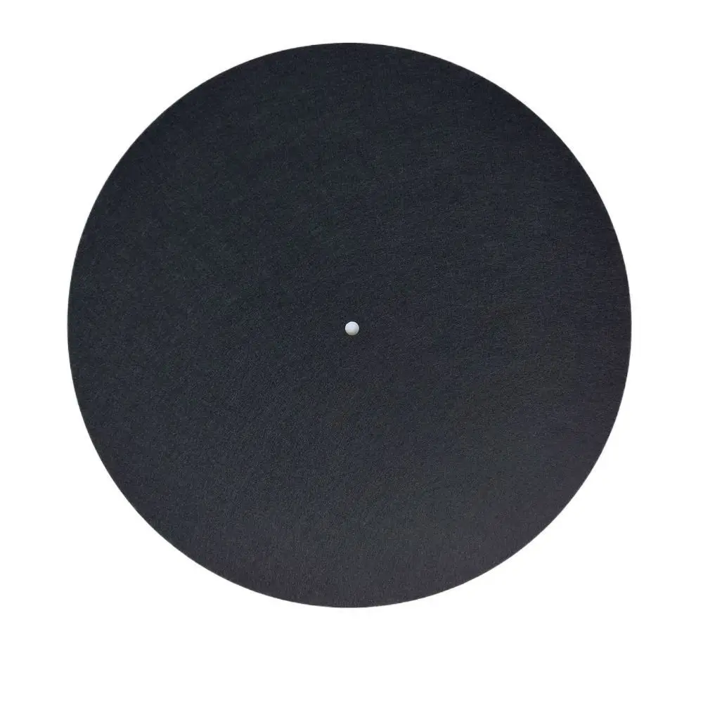 3mm Thick Felt Turntable Platter Mat Anti-Vibration Anti-static LP Slip Mat Maximum Record Life Sound Clearer Record Mat