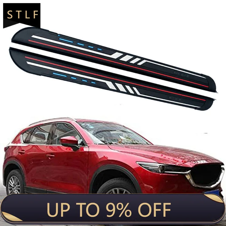 

Aluminum Side Step Running Board for 2017+ SUV Auto Replacement