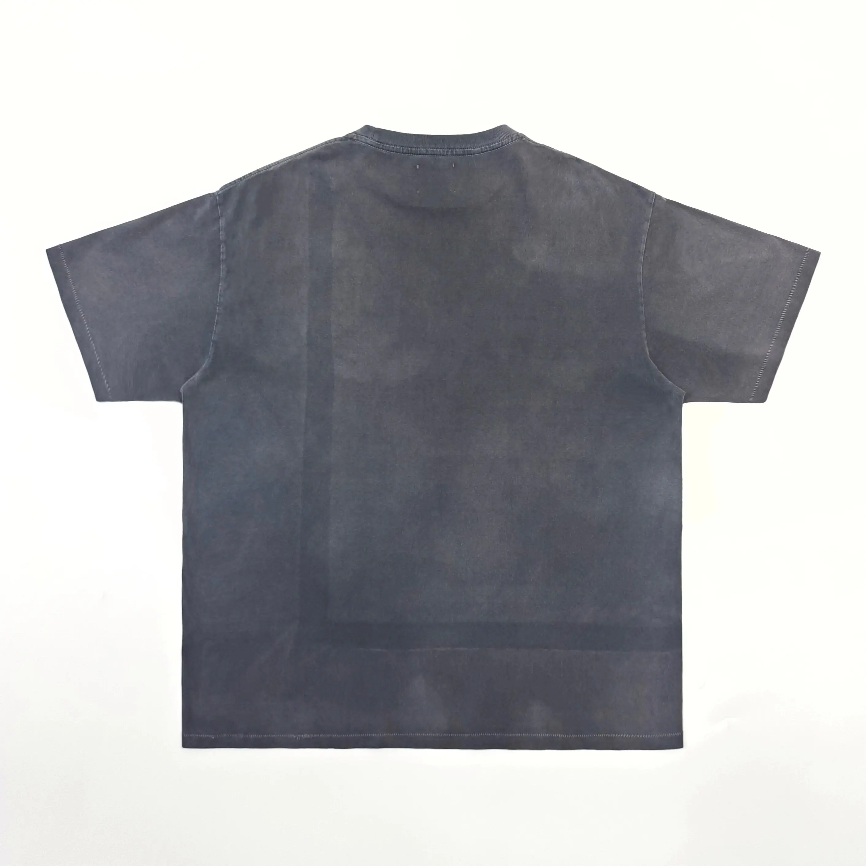Gallery dept hand-painted splashed ink letter print short-sleeved T-shirt