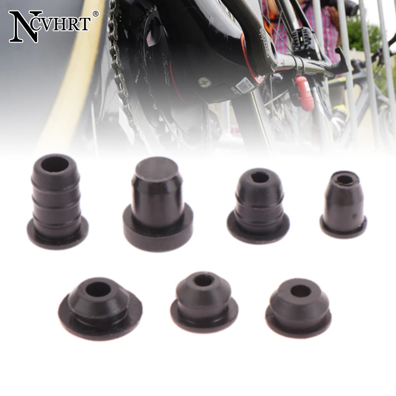 Di2 Grommets Rubber Plug 6mm 7mm 8mm Frame Electronic Shifter Cable Cover Front Rear Derailleur Mechanical