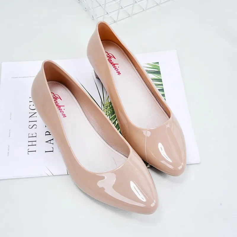 Cresfimix Sapatos Femininas Women Fashion Light Weight Round Toe Comfort Spring & Summer Anti Skid & Water Rain Shoes A1556