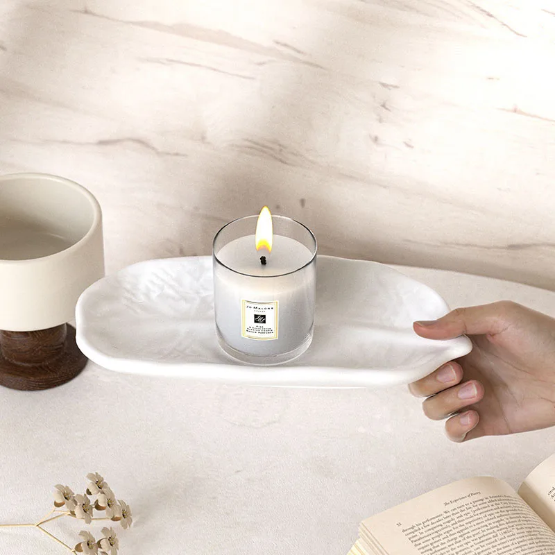 لتقوم بها بنفسك ورقة صينية قالب من السيليكون تنقش شريط العطرية الجص الراتنج الجبس قالب خرسانة لتزيين حامل الشموع تخزين #3