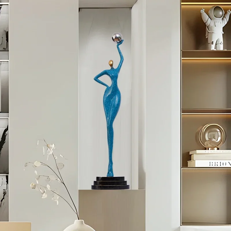 Light luxury living room decoration, advanced Italian abstract figure art sculpture YX640TB