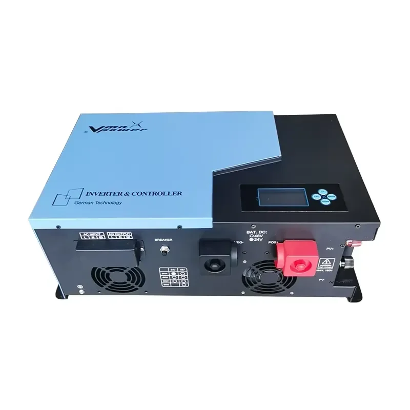 

Vmaxpower Off Grid Solar Inverter 5000w DC AC Pure Sine Wave Power Inverter with Charger Systems Inverter